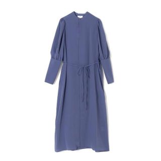 ハイク(HYKE)のHYKE TWIST SATIN DRESS(ひざ丈ワンピース)