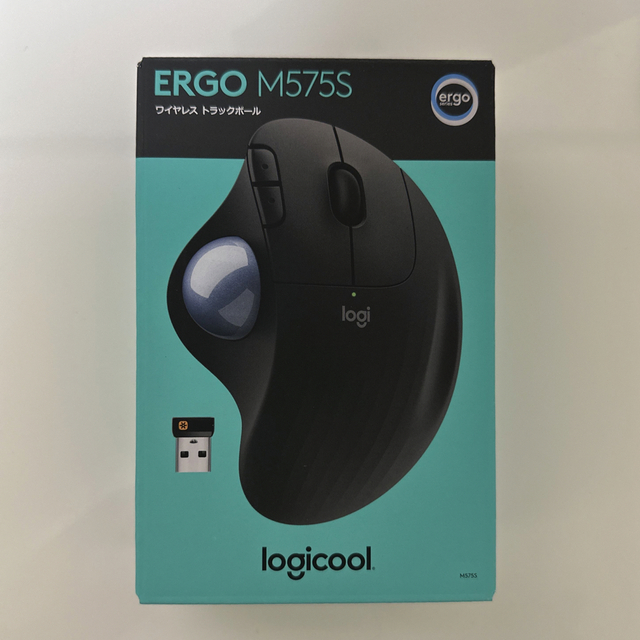 logicool ワイヤレス トラックボール マウス ERGO M575