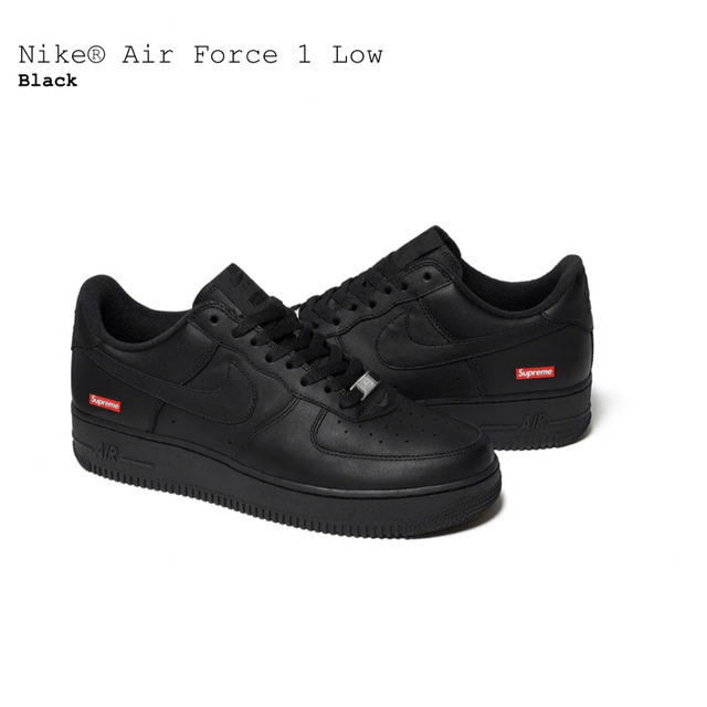 【26.5cm】Supreme®/Nike® Air Force 1 Low