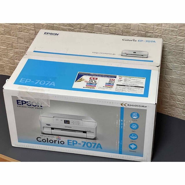 PC周辺機器スピード配送　未開封　EPSON Colorio EP-707A