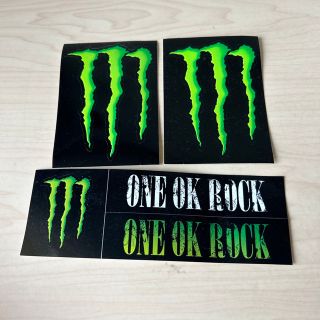 ワンオクロック(ONE OK ROCK)のワンオク★モンスターエナジーステッカー(ミュージシャン)