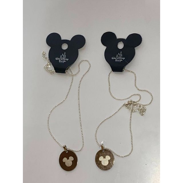 Disney(ディズニー)のミッキーのネックレス2本セット レディースのアクセサリー(ネックレス)の商品写真