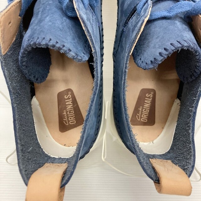 Clarks(クラークス)の★クラークス スニーカー レザー ネイビー size29cm メンズの靴/シューズ(スニーカー)の商品写真