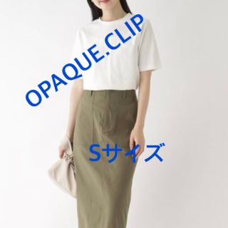 オペークドットクリップ(OPAQUE.CLIP)の3431 OPAQUE.CLIP ワールド Tシャツ ホワイト S 新品未使用(Tシャツ(半袖/袖なし))