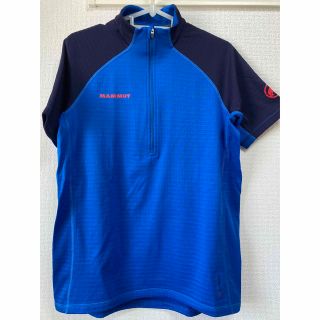 マムート(Mammut)のMENS 欧米Sサイズ　MAMMUT ハーフジップ Tシャツ(登山用品)