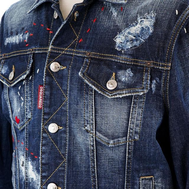 DSQUARED2 - デニムジャケット DSQUARED2 S74AM1304 サイズ46の通販 by
