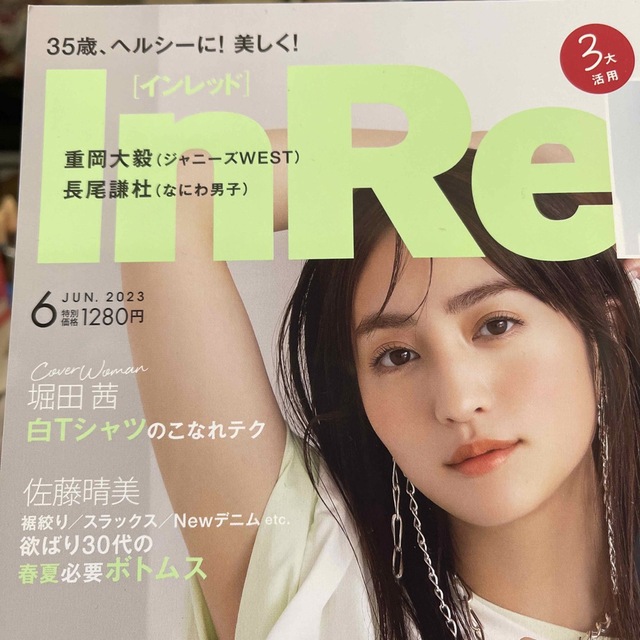 宝島社(タカラジマシャ)のIn Red (インレッド) 2023年 06月号‼️ エンタメ/ホビーの雑誌(アート/エンタメ/ホビー)の商品写真