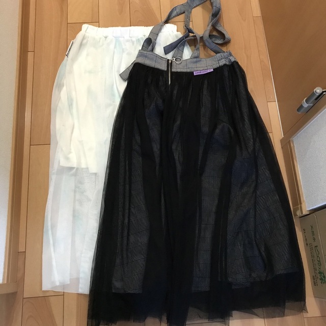 lovetoxic - LOVETOXIC チュールスカート2点セット 160の通販 by Ashibe1号's shop|ラブトキシックならラクマ