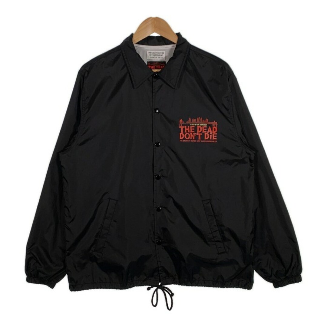 ワコマリア コーチジャケット ブラック Size M