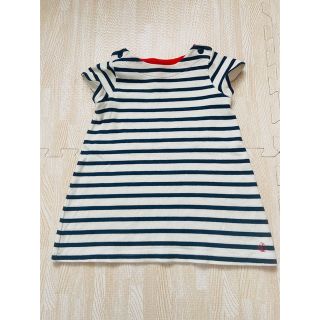 プチバトー(PETIT BATEAU)のプチバトー　ワンピース　12m/74cm(ワンピース)