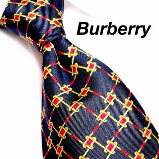 バーバリー(BURBERRY)の【美品】バーバリー　Burberrys　シルクネクタイ　パターン総柄　(ネクタイ)