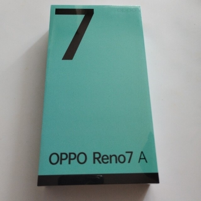 Oppo Reno7a　本体 ドリームブルー　SIMフリー 新品未使用