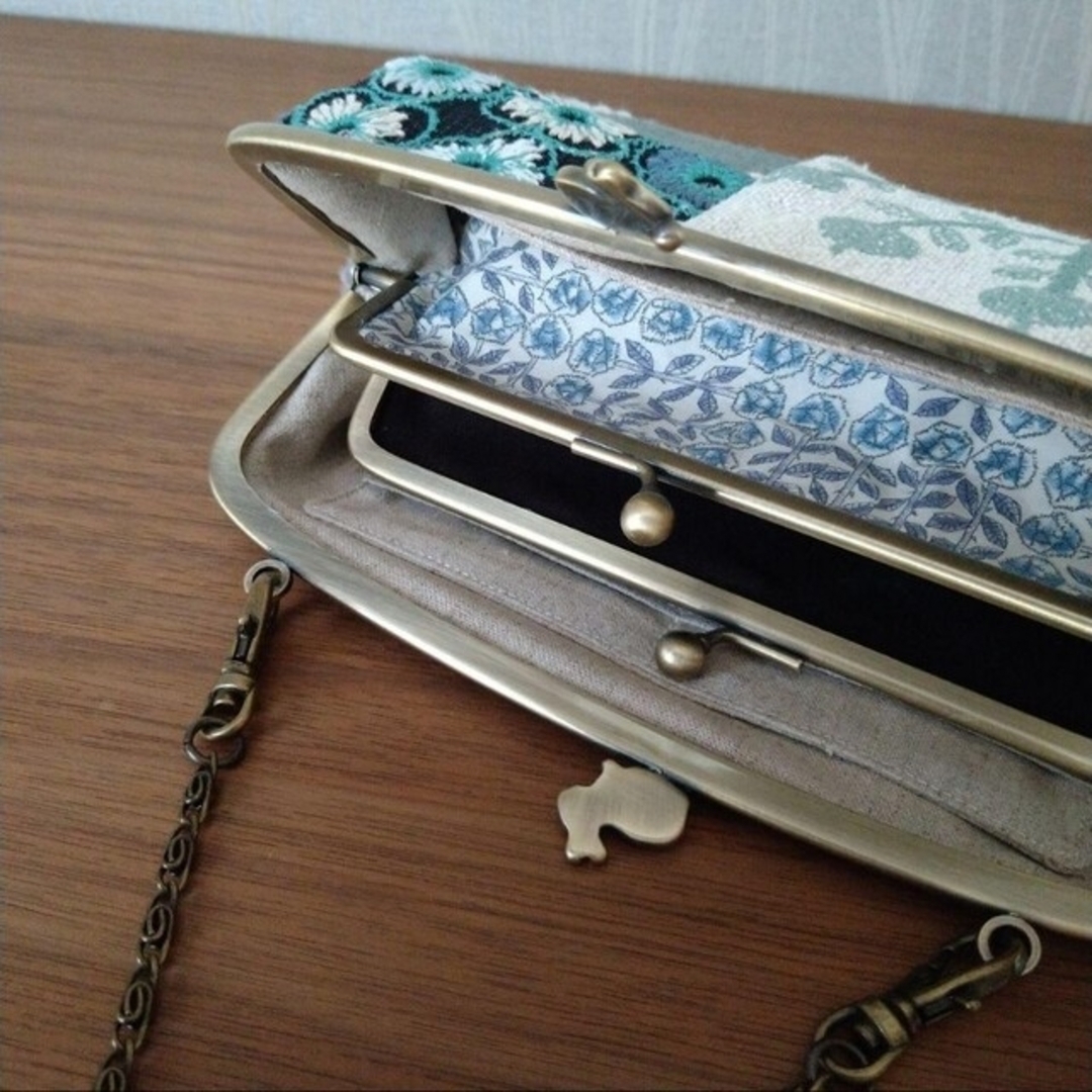 mina perhonen - 【SALE】ウサギの口金 親子がま口長財布 ☆ミナ