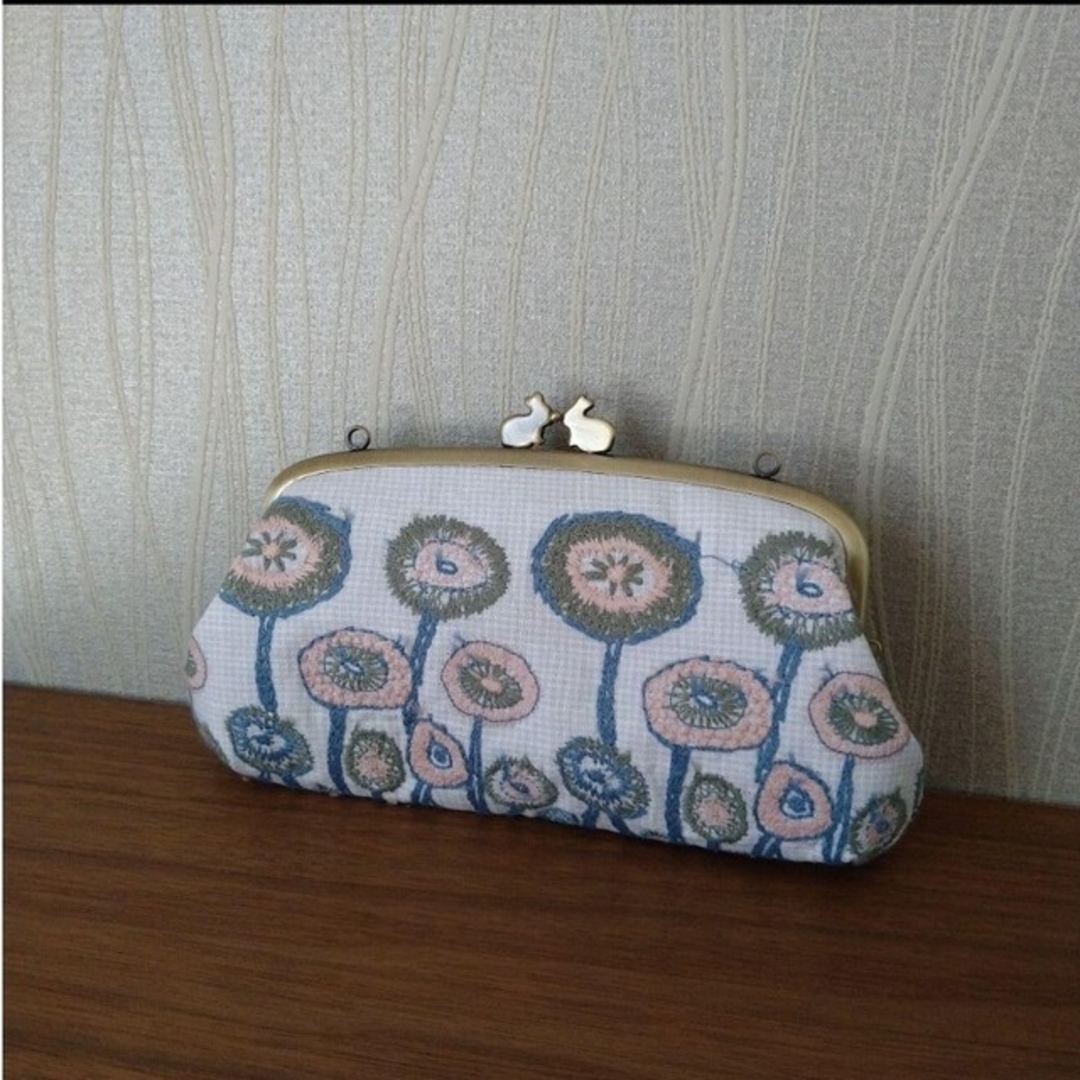 mina perhonen - 【SALE】ウサギの口金 親子がま口長財布 ☆ミナ