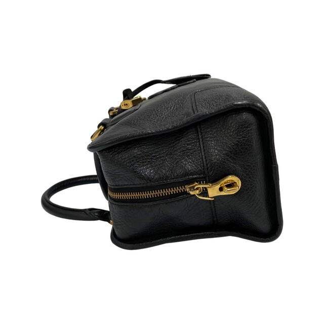 極 美品 カデナ 鍵付 LOEWE ロエベ アマソナ28 アナグラム ロゴ レザー