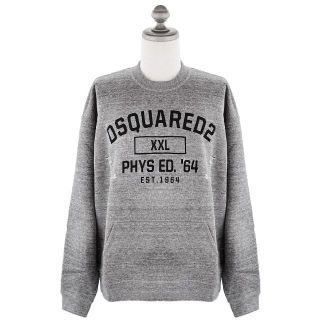 新品 DSQUARED2 グラデーション ロゴ スウェットシャツ XXL