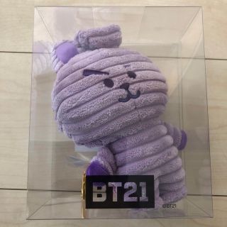 ビーティーイシビル(BT21)の新品　BT21 プラッシュドール コーデュロイ　COOKY パープル(K-POP/アジア)