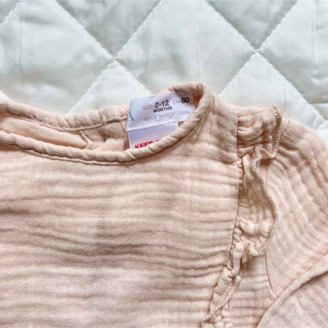 ZARA KIDS(ザラキッズ)のZARA mini ロンパース 9-12mon キッズ/ベビー/マタニティのベビー服(~85cm)(ロンパース)の商品写真