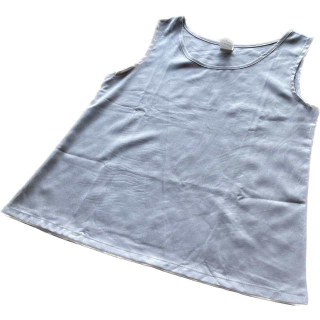 SLENDER きれいめパンツ ノースリーブ セットアップ セパレート レディースのトップス(カットソー(半袖/袖なし))の商品写真