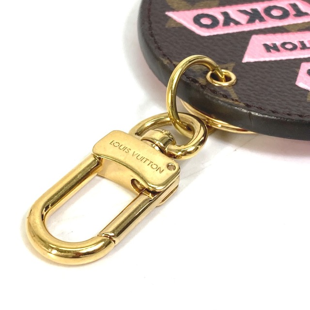 ルイヴィトン LOUIS VUITTON ポルトクレ ワールドツアー M62741 モノグラム JAPAN 日本 バッグチャーム キーホルダー モノグラムキャンバス ブラウン