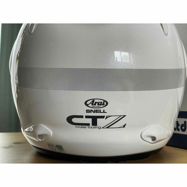 ARAI アライ CT-Z グラスホワイト 白バイモデル カスタマイズ 新品