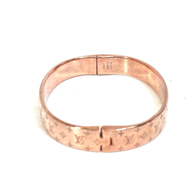 ルイヴィトン LOUIS VUITTON カフ・ナノグラム M00254 ブレスレット