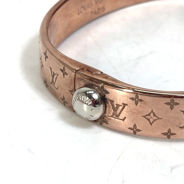 ルイヴィトン LOUIS VUITTON カフ・ナノグラム M00254 ブレスレット