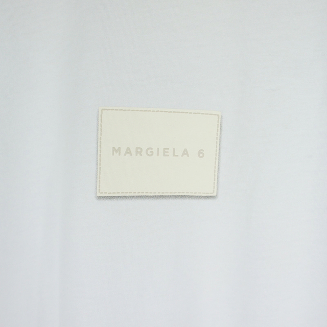 MM6(エムエムシックス)のMM6 Maison Margiela コットン ロゴ 入り Tシャツ レディースのトップス(Tシャツ(半袖/袖なし))の商品写真