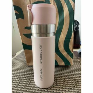 「スターバックス ステンレスボトル STANLEYダスティピンク473ml