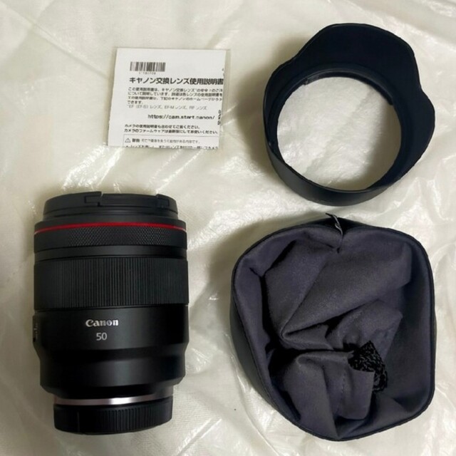 Canon RF50mm F1.2 L USM ほぼ新品レンズ - レンズ(単焦点)