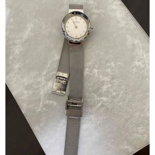 スカーゲン(SKAGEN)のSKAGEN レディース　腕時計　シルバー(腕時計)