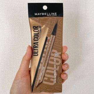 メイベリン(MAYBELLINE)の【新品】メイビリン ウルトラカラー アイライナー BR-6キャメルベージュ(アイライナー)