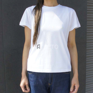 エムエムシックス(MM6)のMM6 Maison Margiela コットン ロゴ 入り  Tシャツ(Tシャツ(半袖/袖なし))