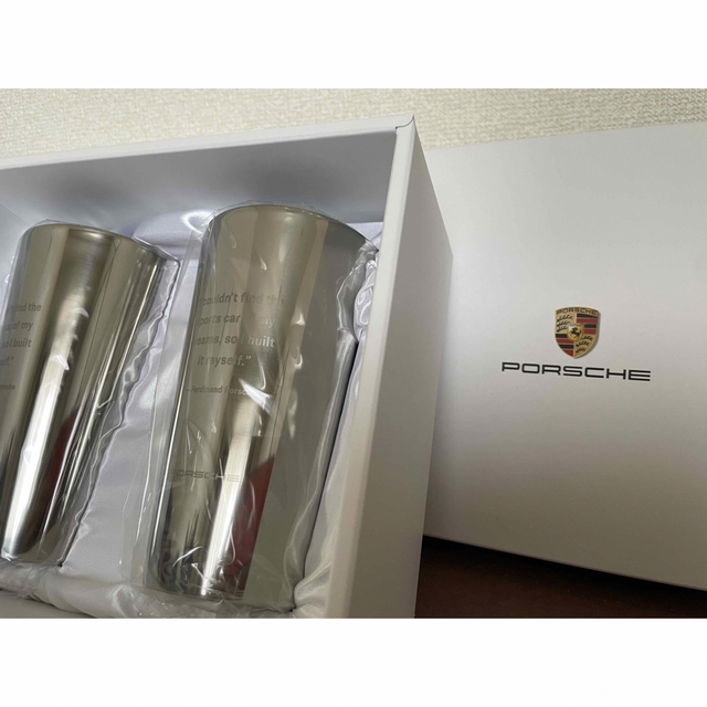 Porsche(ポルシェ)のポルシェ　タンブラー　新品 インテリア/住まい/日用品のキッチン/食器(タンブラー)の商品写真