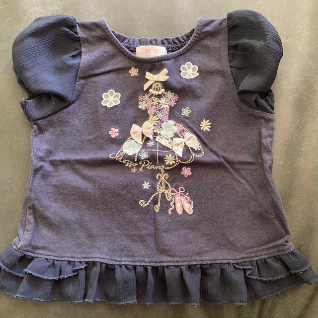 mezzo piano(メゾピアノ)のメゾピアノ 100 キッズ/ベビー/マタニティのキッズ服女の子用(90cm~)(Tシャツ/カットソー)の商品写真