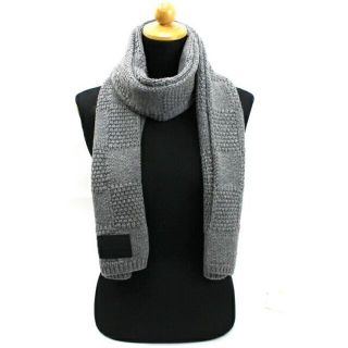 ヴィトン(LOUIS VUITTON) マフラー/ショール(レディース)(グレー/灰色 ヴィトン(LOUIS VUITTON) マフラー/ショール(レディース)(グレー/灰色