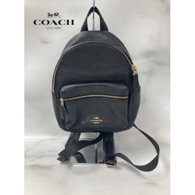 COACH コーチ ミニリュック シンプル ブラック 美品 大阪売り出し