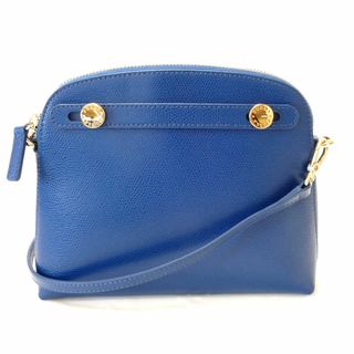 フルラ(Furla)のFurla フルラ パイパーミニ ショルダーバッグ ブルー 943658【中古】【美品】(ハンドバッグ)