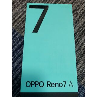 オッポ(OPPO)の新品　未使用　OPPO Reno7A ドリームブルー (スマートフォン本体)