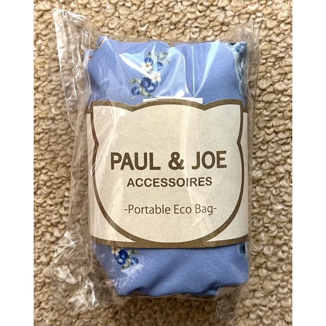 PAUL & JOE(ポールアンドジョー)のポール&ジョー エコバッグ クマ ブルー レディースのバッグ(エコバッグ)の商品写真