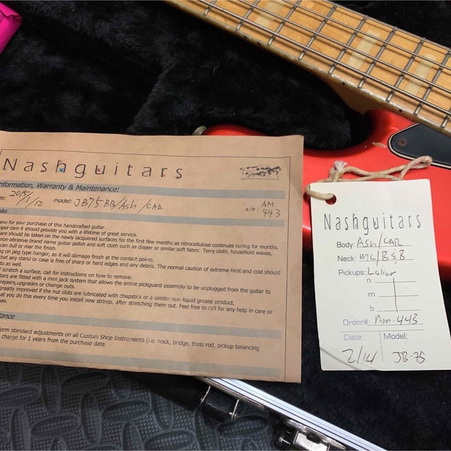 Nash Guitars JB-75 楽器のベース(エレキベース)の商品写真