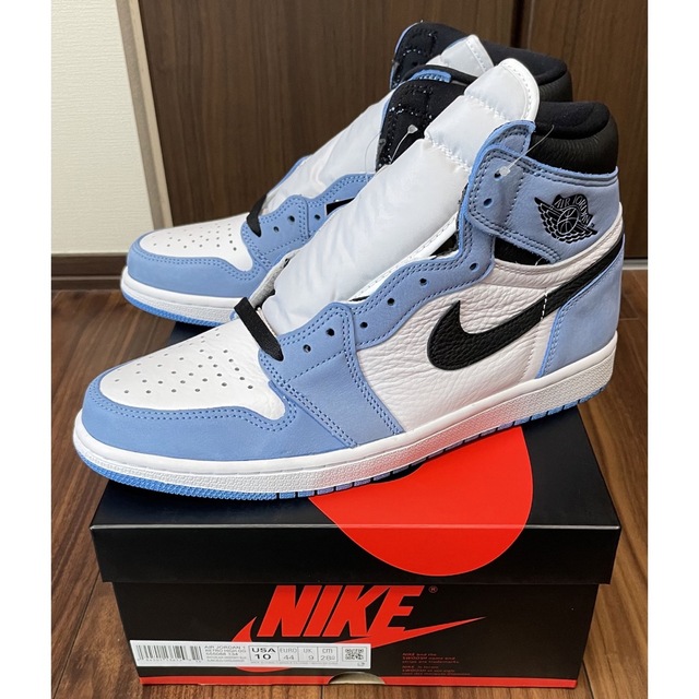 NIKE(ナイキ)のnike air jordan 1 university blue ジョーダン メンズの靴/シューズ(スニーカー)の商品写真