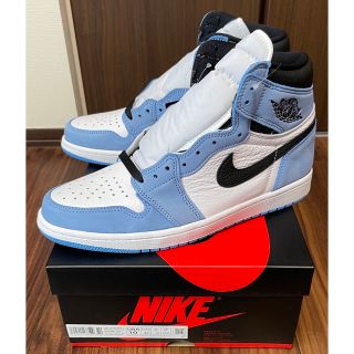 ナイキ(NIKE)のnike air jordan 1 university blue ジョーダン(スニーカー)