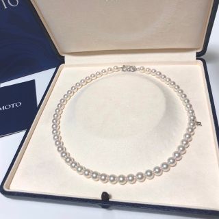 MIKIMOTO - ミキモト 美品 パールネックレス 箱ケース付の通販 by ...