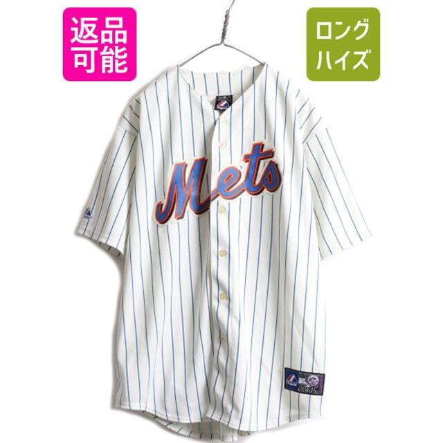 品質は非常に良い MLB Majestic ヤンキース ベースボールシャツ XL