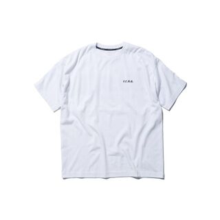 F.C.R.B. - M FCRB 23SS BIG LOGO WIDE TEE 白 Tシャツの通販 by