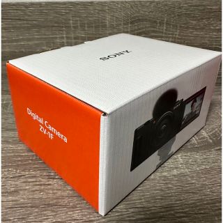 ソニー(SONY)の【新品•未開封】SONY デジタルカメラ VLOGCAM ZV ZV-1F(B)(コンパクトデジタルカメラ)