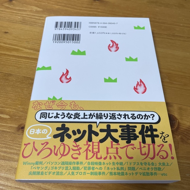 講談社(コウダンシャ)のざんねんなインターネット　日本をダメにした「ネット炎上」１０年史 エンタメ/ホビーの本(文学/小説)の商品写真