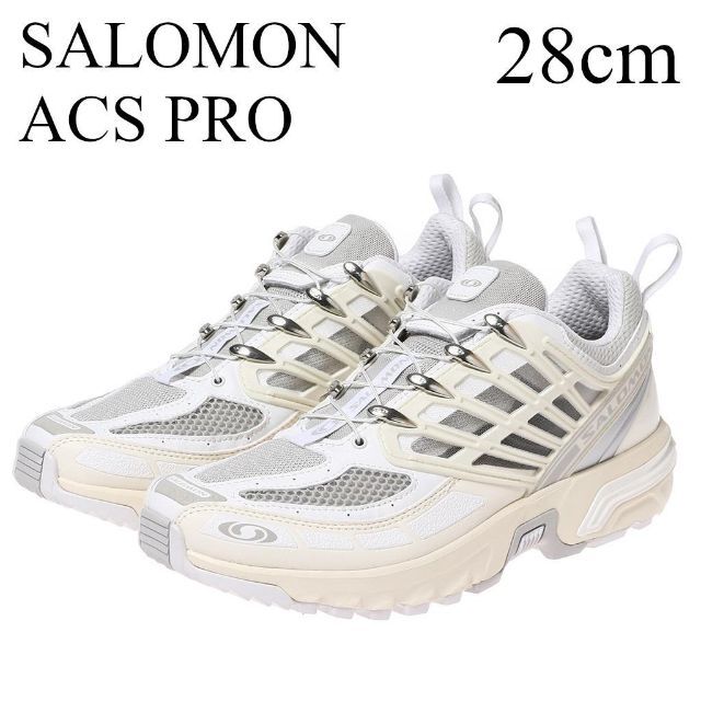 SALOMON(サロモン)の28cm　サロモン ACS PRO 　白　定価33000円  新品 メンズの靴/シューズ(スニーカー)の商品写真