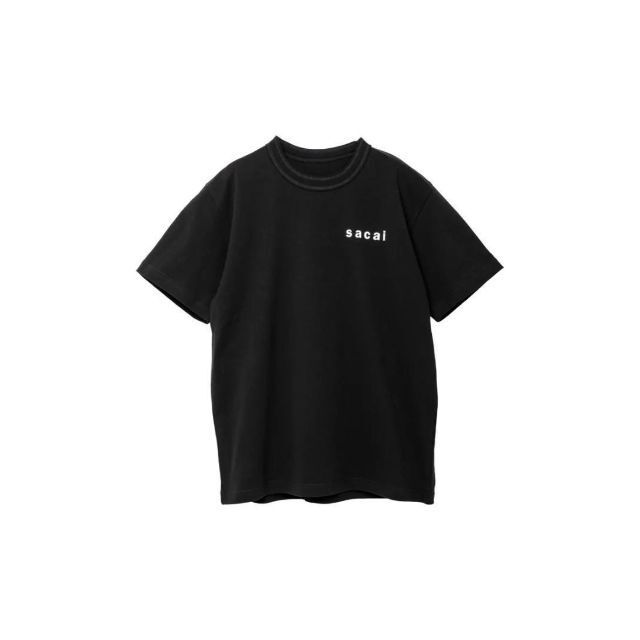 サイズ 3　Hello SACAI 23SS 限定 Tシャツ 黒　新品
